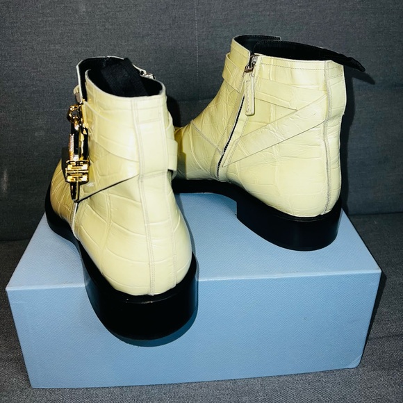 Givenchy Croc Embossed Leather Boot (NWT)! - Picture 11 of 13